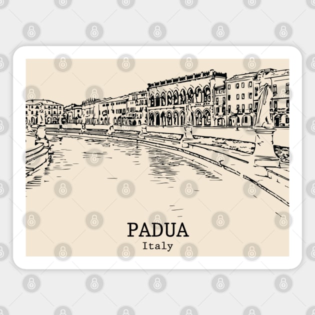 Padua - Italy Magnet by Lakeric